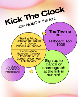 Kick the Clock Dance Festival (Fall 2025)