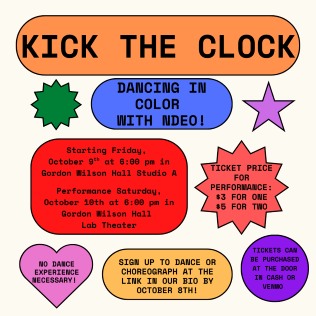 Kick the Clock Dance Festival (Fall 2026)