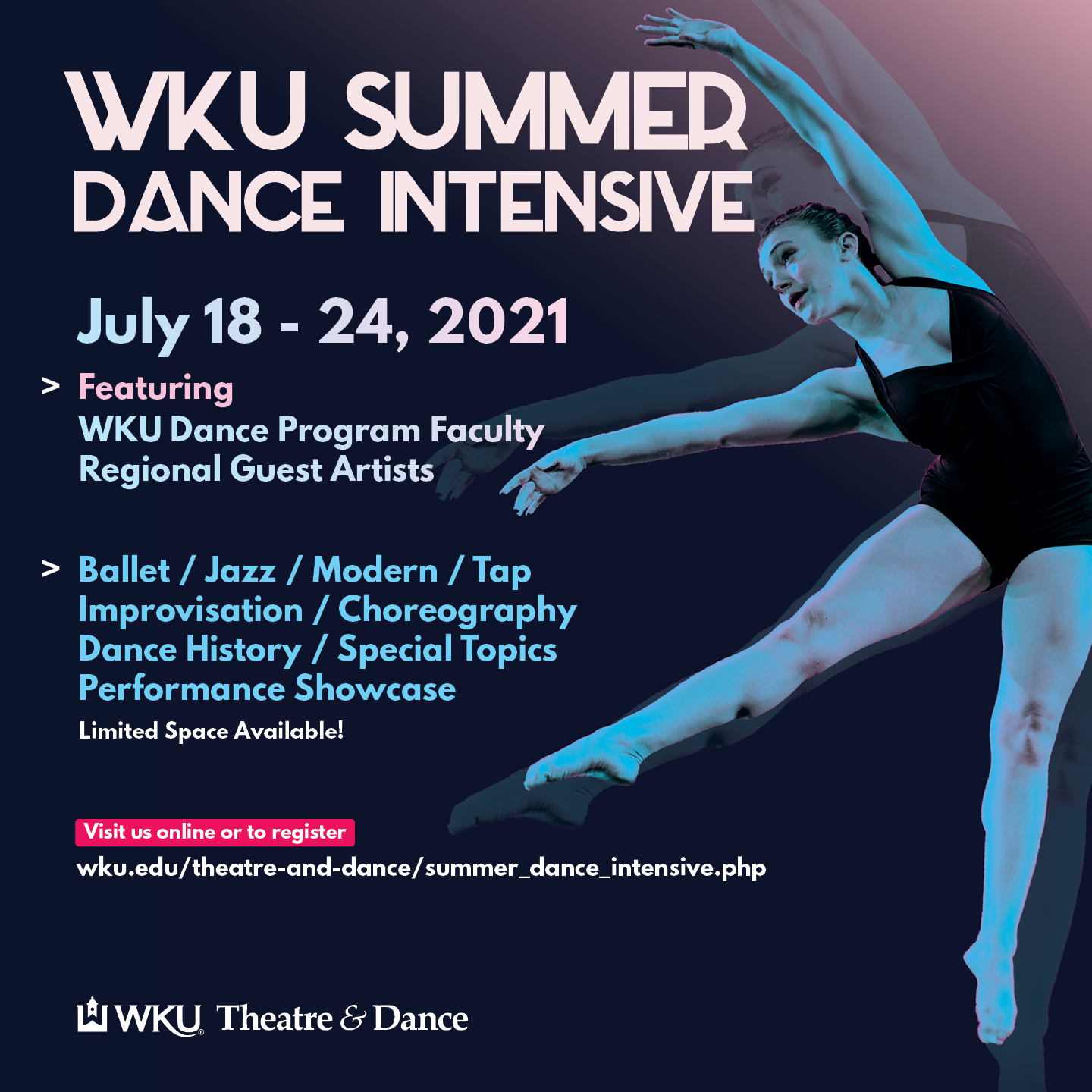 Tickets WKU Summer Dance Intensive 2021 Western Kentucky University